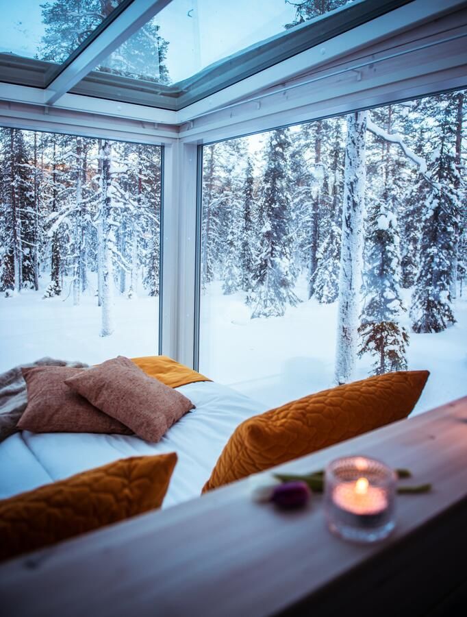 Отель Arctic Skylight Lodge Экясломполо