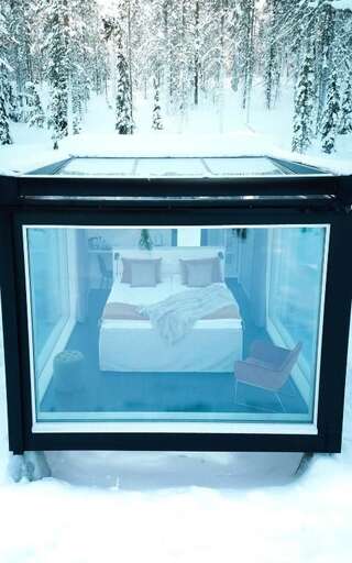 Отель Arctic Skylight Lodge Экясломполо Двухместный номер с 1 кроватью-20